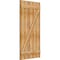 Ekena Millwork Joined Board-n-Batten Shutters w/Z-Bar, Rough Sawn Western Red Cedar, 26 7/8W x 53H, PR RBJ06Z26X053RWR - alternate 4